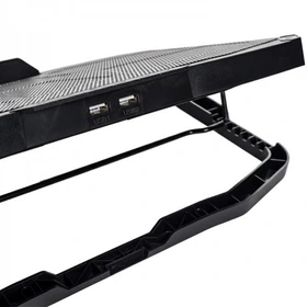 پایه خنک‌کننده لپ‌تاپ X4Tech مدل XT068 با ۴ فن و نمایشگر دیجیتال