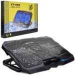پایه خنک‌کننده لپ‌تاپ X4Tech مدل XT068 با ۴ فن و نمایشگر دیجیتال