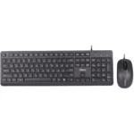 کیبورد و ماوس هترون مدل HKC215 با سیم