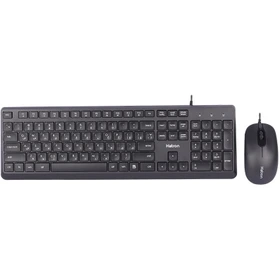 کیبورد و ماوس هترون مدل HKC215 با سیم کیبورد و ماوس هترون مدل HKC215 با سیم