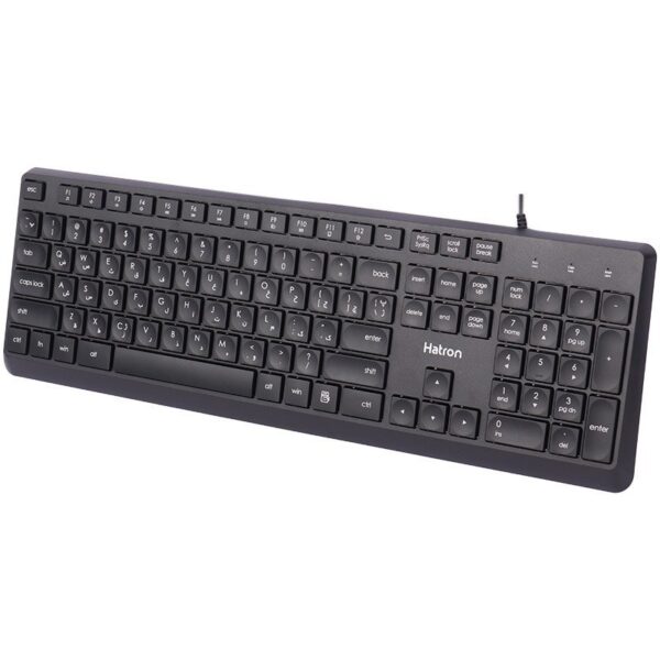 کیبورد و ماوس هترون مدل HKC215 با سیم