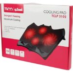 پایه خنک کننده تسکو مدل TCLP3102 با چهار فن و قابلیت تنظیم ارتفاع