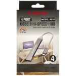هاب USB3.0 چهار پورت X-NOVA با سری Type-C مدل x910