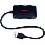 هاب USB3.0 چهار پورت X-NOVA مدل X1070