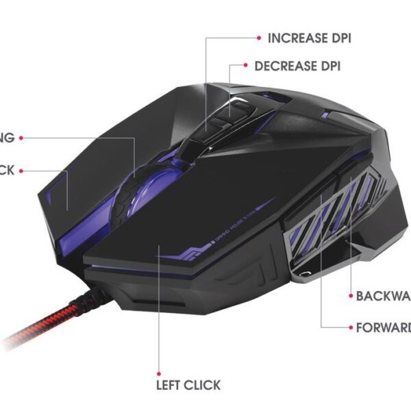 ماوس گیمینگ سیمی تسکو مدل TSCO TM 768GA - Image 2