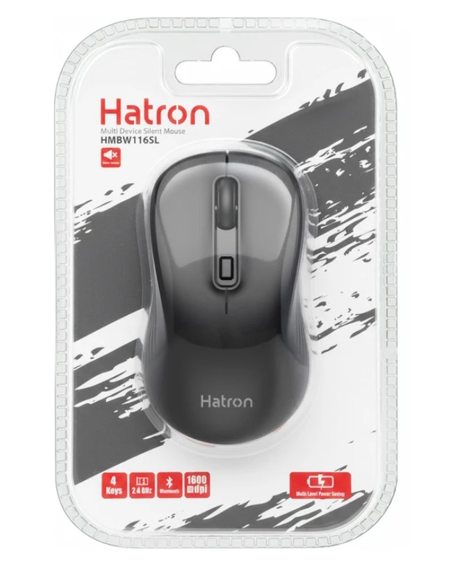 Screenshot 2026-06-18 130937 ماوس بیسیم سایلنت هترون مدل Hatron HMBW116SL - Image 1