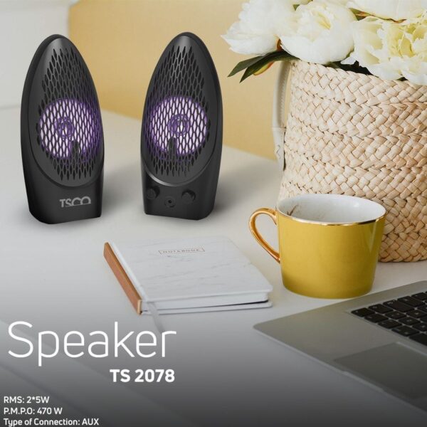 اسپیکر رومیزی تسکو مدل TSCO TS 2078 - Image 4
