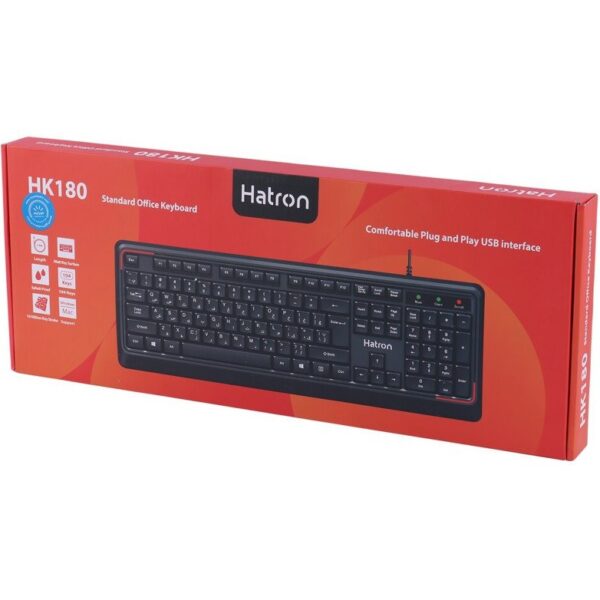 کیبورد سیمی هترون مدل Hatron HK180 - Image 3